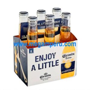 Cerveza Coronita 220 ml x 6 botella