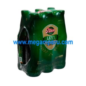 Cerveza Pilsen 310 ml x 6 botella