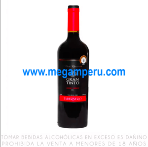 Vino Tinto Tabernero Borgoña 750 ml Botella