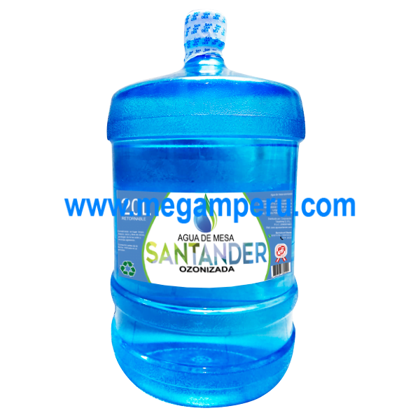 bidon de agua santander 20