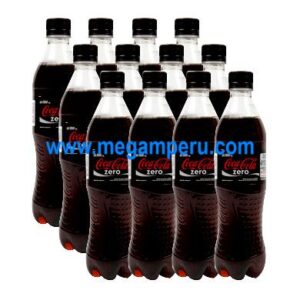 Coca Cola zero  500 ml x 12 botella