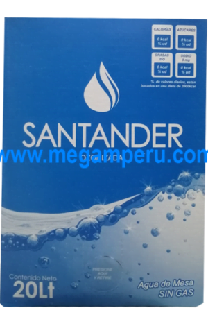 Caja de agua Santander 20 lt