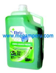 Jabón Liquido Ebriel Frutal 4 Litros
