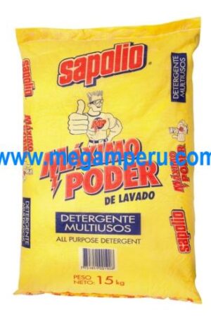Detergente Sapolio Saco 15 Kilos