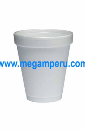 Vasos Tecnopor 8 Oz x 25 Uni